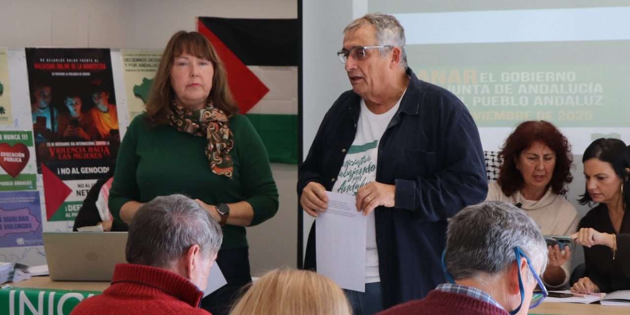 Promovemos que Por Andalucía sea el referente de la izquierda transformadora andaluza el próximo 29N y que esté representado en una sola papeleta
